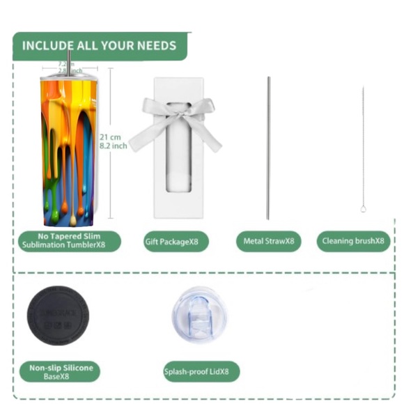 STAINLESS STEEL TUMBLER 20 OZ - Picture 3 of 6